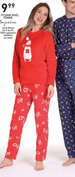 Stokomani Le pyjama noël femme offre