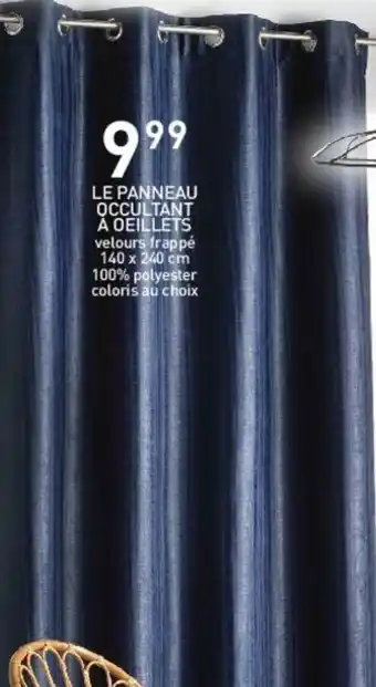 Stokomani Le panneau occultant a oeillets offre