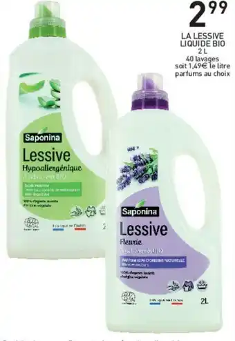 Stokomani La lessive liquide bio offre
