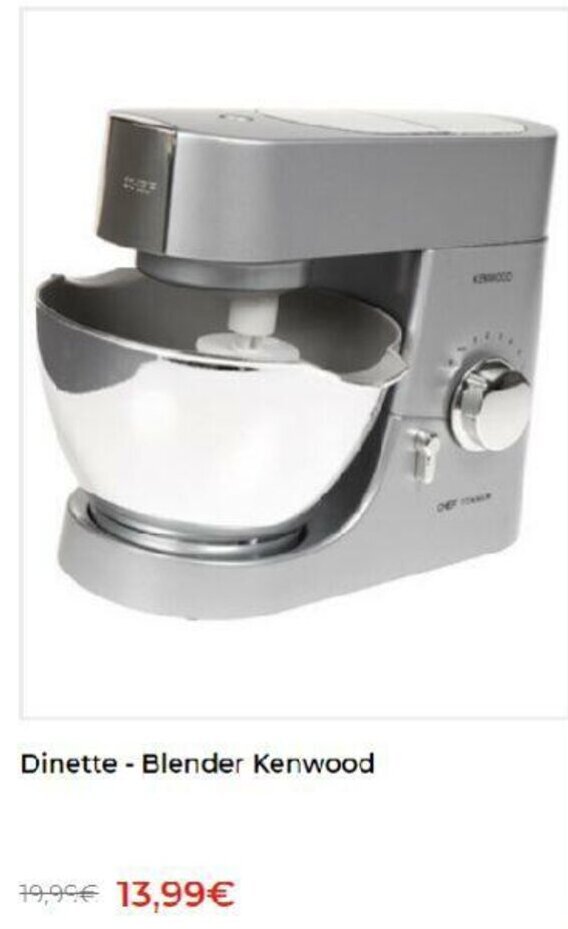 dinette blender kenwood