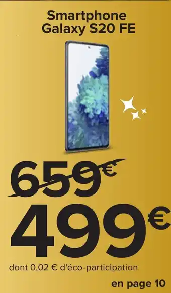 Smartphone galaxy S0 FE