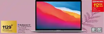 Carrefour Macbook air 13 offre