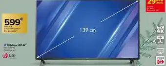 Carrefour Téléviseur LED 4K offre