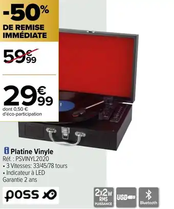 Platine vinyle