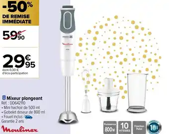 Carrefour Mixeur plongeant offre