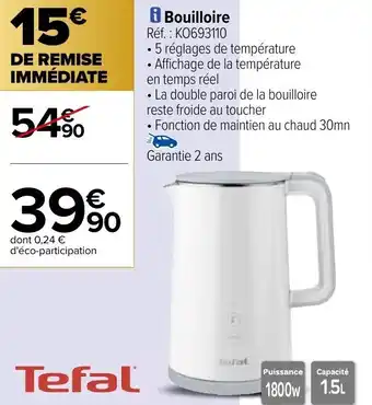 Carrefour Bouilloire offre