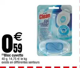 Carrefour Clean (1)Bloc cuvette offre