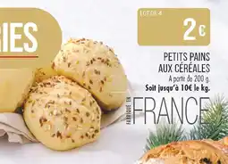 Match Petits pains aux céréales offre