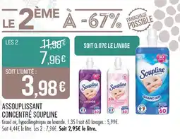 Match SOUPLINE Assouplissant Concentré offre