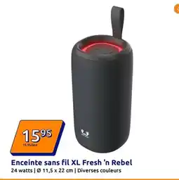 Action Watts - enceinte sans fil xl fresh 'n rebel offre