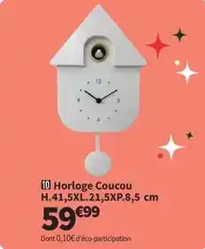 Conforama Horloge coucou offre