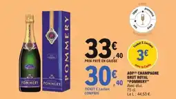 E.Leclerc Mouton cadet - aop bordeaux rouge offre