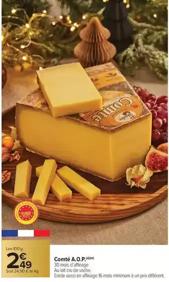 Carrefour Market Comté a.o.p offre