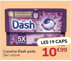 Gifi Dash - lessive pods offre