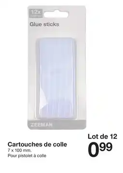 Zeeman Cartouches de colle offre