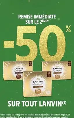 Intermarché Express LANVIN Sur tout offre