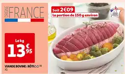 Auchan Supermarché Viande Bovine : Rôti offre