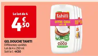 Auchan Supermarché Tahiti Gel douche offre