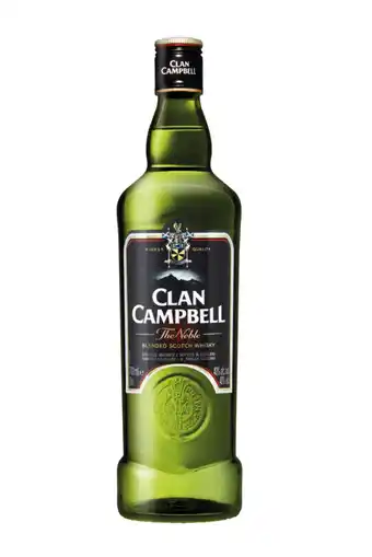 Auchan Whisky Clan Campbell offre
