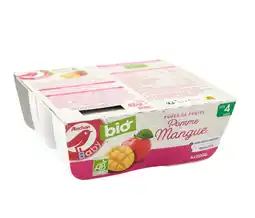 Auchan Purée De Fruits Auchan Baby Bio offre