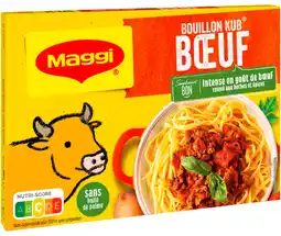 Auchan Bouillon Kub De Bœuf Maggi offre