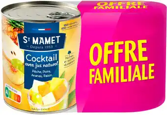 Auchan Cocktail De Fruits Au Jus Naturel Saint Mamet offre