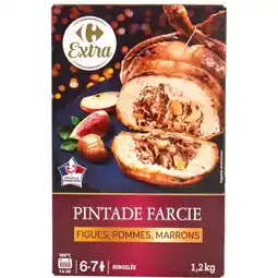 Carrefour CARREFOUR EXTRA Pintade farcie surgelée offre