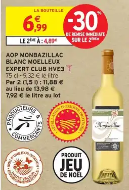 Intermarché Express MONBAZILLAC Aop blanc moelleux expert club hve3 offre