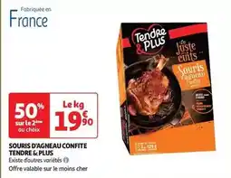 Auchan Tendre & plus - souris d'agneau confite offre