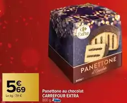 Carrefour Market Carrefour - panettone au chocolat extra offre