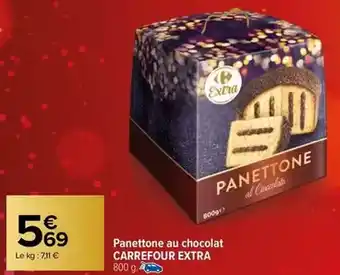 Carrefour Market Carrefour - panettone au chocolat extra offre