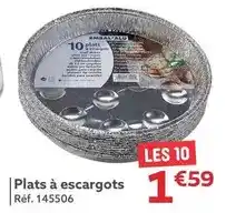 Embal'alu - plats à escargots