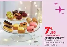 U Express Petits fours offre