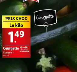 Lidl Courgette offre