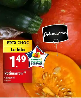 Lidl Potimarron offre