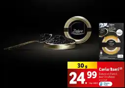 Lidl Caviar baeri offre