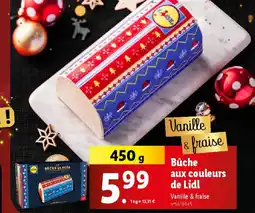 Lidl Bûche aux couleurs de Lidl offre