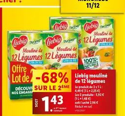 Lidl Liebig Mouline De 12 Legumes offre