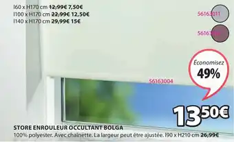 Store Enrouleur Occultant Bolga