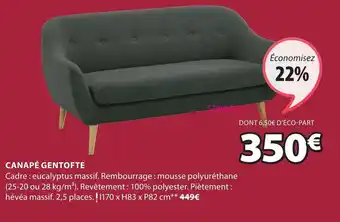 JYSK Canapé Gentofte offre