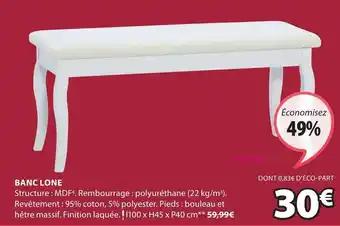 JYSK Banc Lone offre