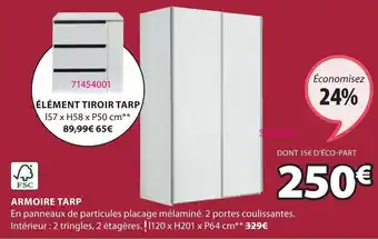 JYSK Armoire Tarp offre