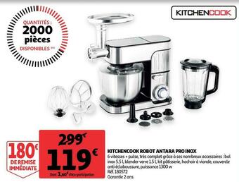 Auchan Kitchencook kitchencook robot antara pro inox offre