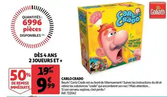 Auchan Goliath carlo crado offre