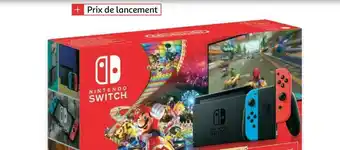 Auchan Pack switch mario kart 8 deluxe offre