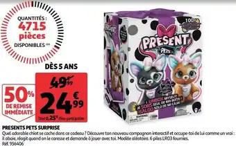 Auchan Presents pets surprise offre
