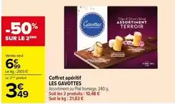 Carrefour Gavottes - coffret apéritif offre