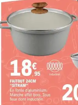 E.Leclerc Faitout sitram offre