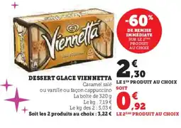 Super U VIENNETTA Dessert glace offre