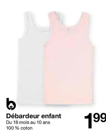 Zeeman Débardeur enfant offre